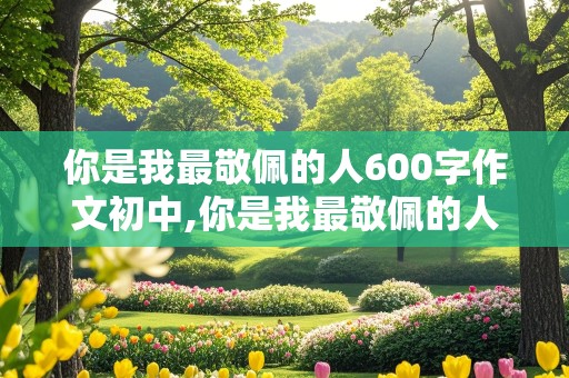 你是我最敬佩的人600字作文初中,你是我最敬佩的人600字作文初中袁隆平