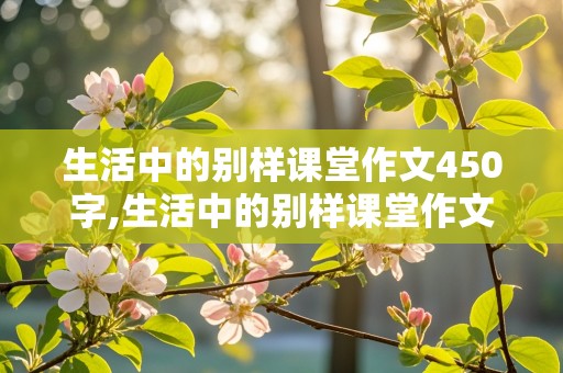 生活中的别样课堂作文450字,生活中的别样课堂作文450字作文