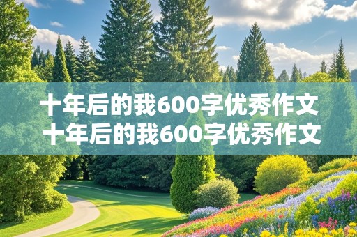 十年后的我600字优秀作文 十年后的我600字优秀作文免费