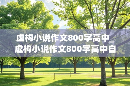 虚构小说作文800字高中_虚构小说作文800字高中自拟题目