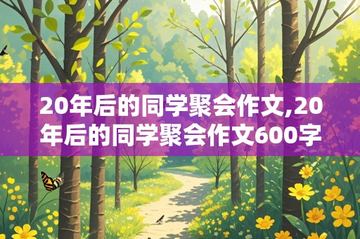 20年后的同学聚会作文,20年后的同学聚会作文600字