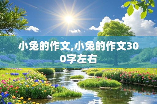 小兔的作文,小兔的作文300字左右