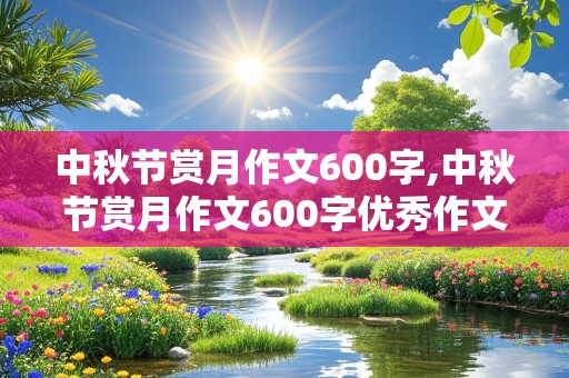 中秋节赏月作文600字,中秋节赏月作文600字优秀作文