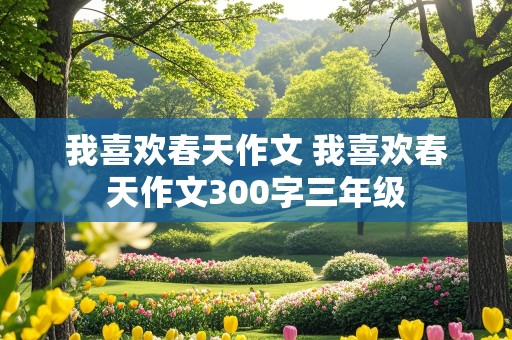 我喜欢春天作文 我喜欢春天作文300字三年级