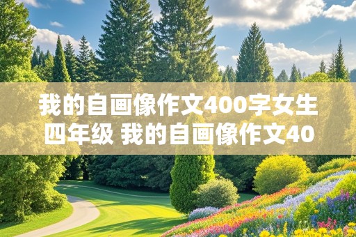 我的自画像作文400字女生四年级 我的自画像作文400字女生四年级胖胖的