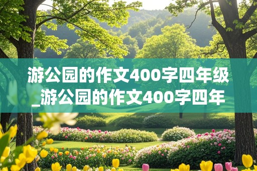 游公园的作文400字四年级_游公园的作文400字四年级下册