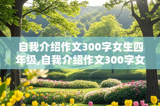 自我介绍作文300字女生四年级,自我介绍作文300字女生四年级下册