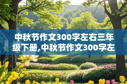 中秋节作文300字左右三年级下册,中秋节作文300字左右三年级下册怎么写