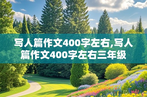 写人篇作文400字左右,写人篇作文400字左右三年级