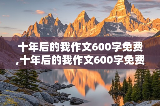 十年后的我作文600字免费,十年后的我作文600字免费律师