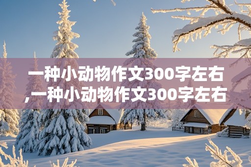 一种小动物作文300字左右,一种小动物作文300字左右小猫