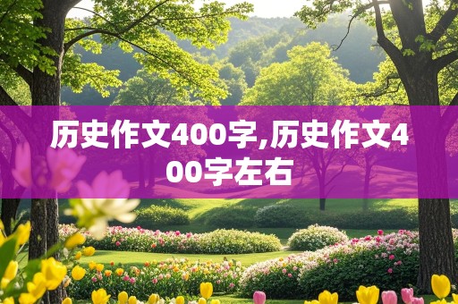 历史作文400字,历史作文400字左右