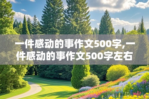 一件感动的事作文500字,一件感动的事作文500字左右