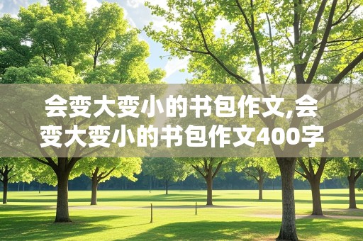 会变大变小的书包作文,会变大变小的书包作文400字