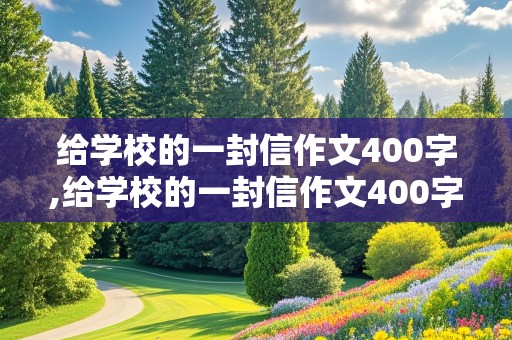 给学校的一封信作文400字,给学校的一封信作文400字六年级