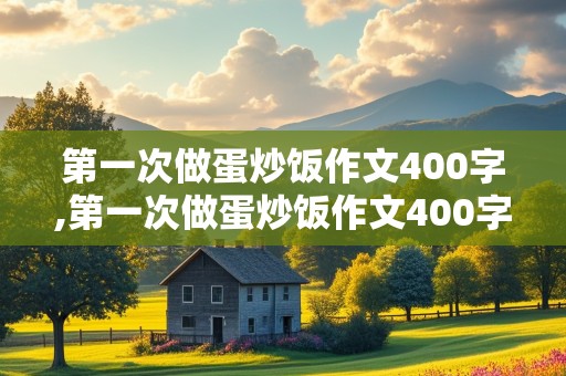 第一次做蛋炒饭作文400字,第一次做蛋炒饭作文400字左右