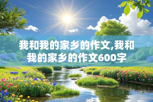 我和我的家乡的作文,我和我的家乡的作文600字