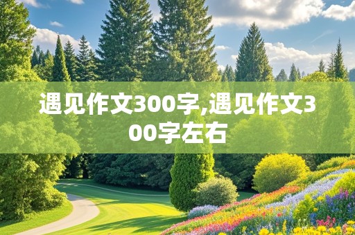 遇见作文300字,遇见作文300字左右