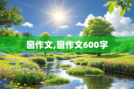 窗作文,窗作文600字