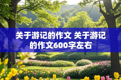 关于游记的作文 关于游记的作文600字左右