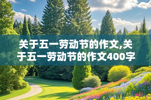 关于五一劳动节的作文,关于五一劳动节的作文400字左右