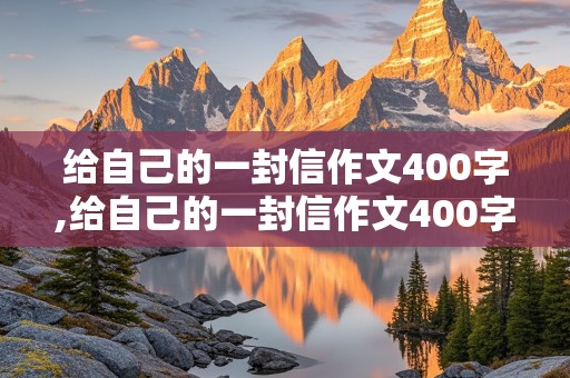 给自己的一封信作文400字,给自己的一封信作文400字左右