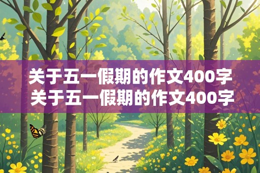 关于五一假期的作文400字 关于五一假期的作文400字左右