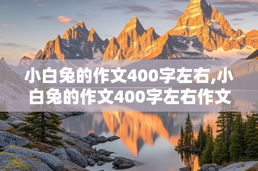 小白兔的作文400字左右,小白兔的作文400字左右作文全部