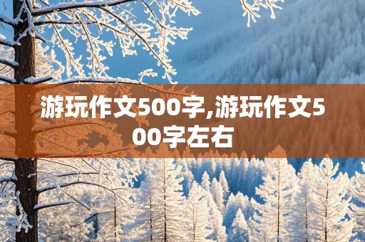 游玩作文500字,游玩作文500字左右