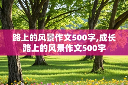 路上的风景作文500字,成长路上的风景作文500字